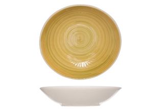 Cosy & Trendy Deep Plate Turbolino Yellow Ø21 cm